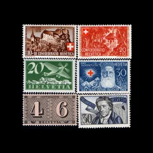 تمبر یادگاری مدل خارجی مجموعه 6 عددی 