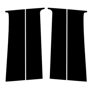 برچسب ستون آرسی زد اسپرت مدل Glossy2022 مناسب برای شاهین مجموعه 4عددی