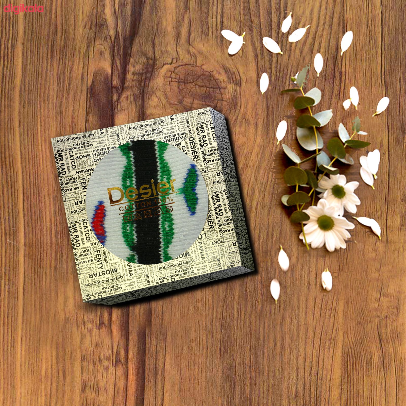 جوراب بچگانه دیزر طرح قلب کد fiory1346 main 1 7