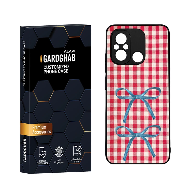 کاور گارد قاب مدل دورژله ای دخترانه مناسب برای گوشی موبایل شیائومی Poco C55 / Redmi 12c