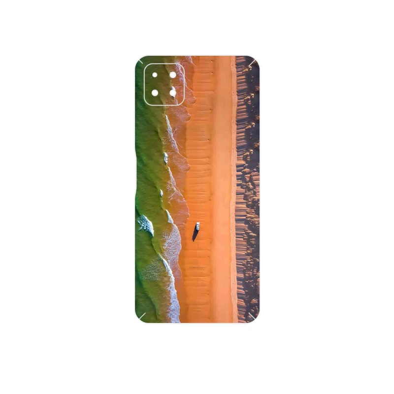 برچسب پوششی ماهوت مدل Beach and Green Sea مناسب برای گوشی موبایل هوآوی Nova Y60