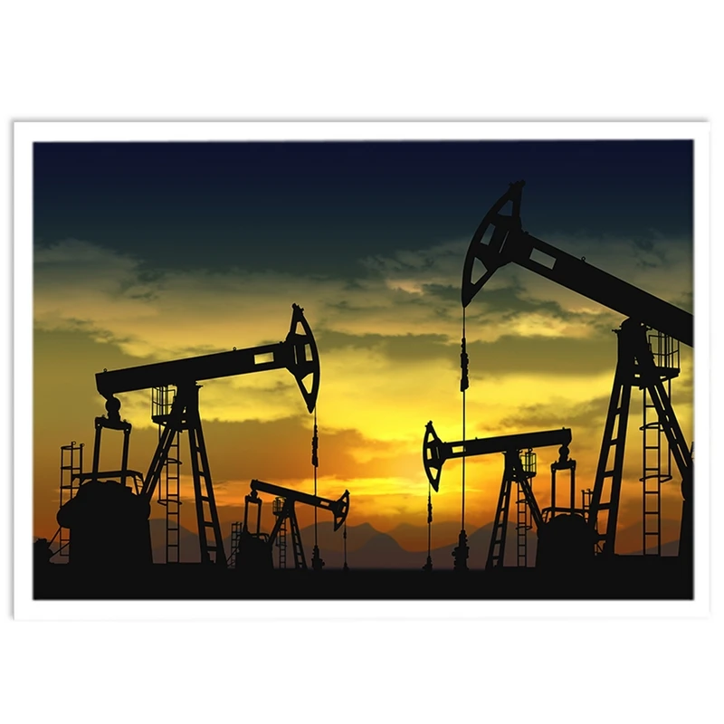 تابلو بکلیت طرح ادوات استخراج نفت مدل W-S1459