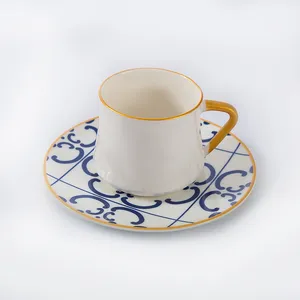 ست فنجان و نعلبکی 12 پارچه مدل MA17008