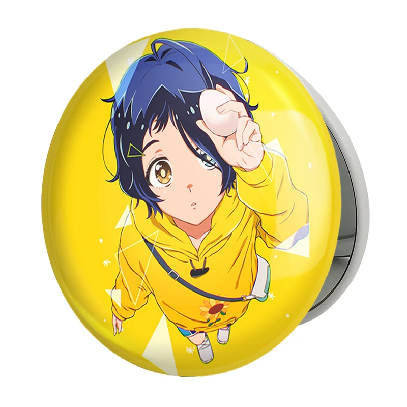 آینه جیبی خندالو طرح آی انیمه واندر اگ پرایورتی مدل تاشو کد 34059