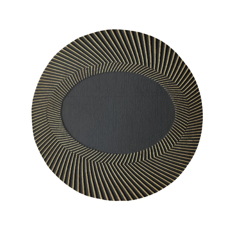 پادری مدل دایره طرح کلاسیک کد 8848 سایز 90 × 90 سانتی متر