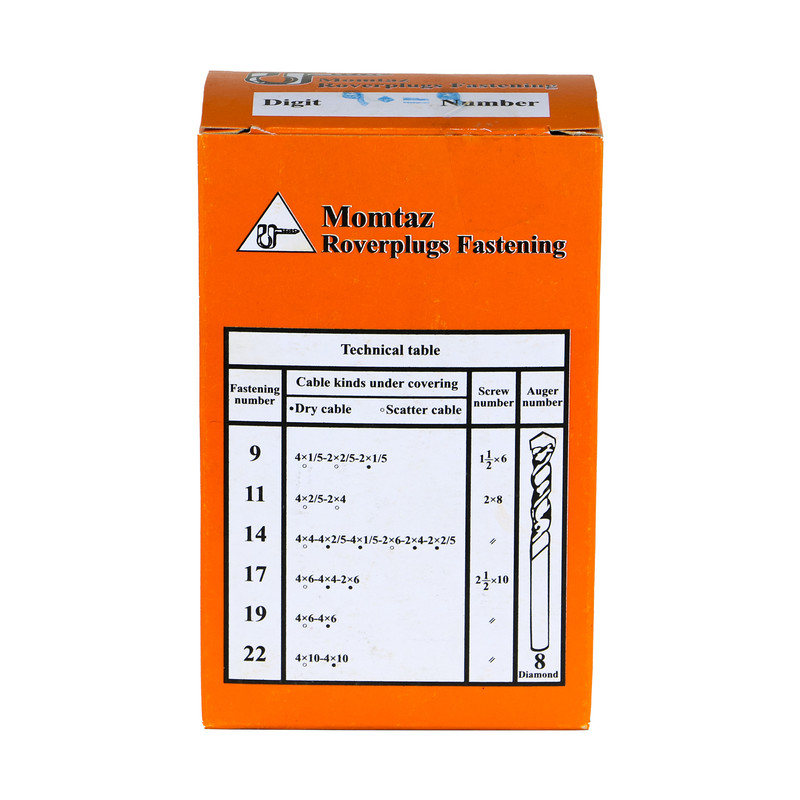 بست کابل رولپلاک دار ممتاز کد 11 بسته 50 عددی