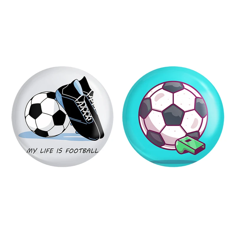 مگنت خندالو طرح فوتبال کد 1001810014 مجموعه 2 عددی