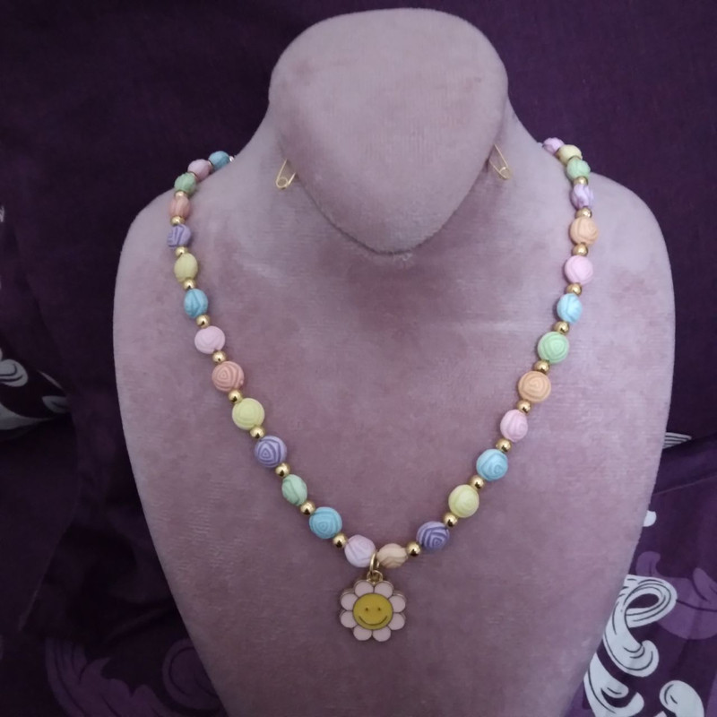 نیم ست دخترانه مدل رز توپی