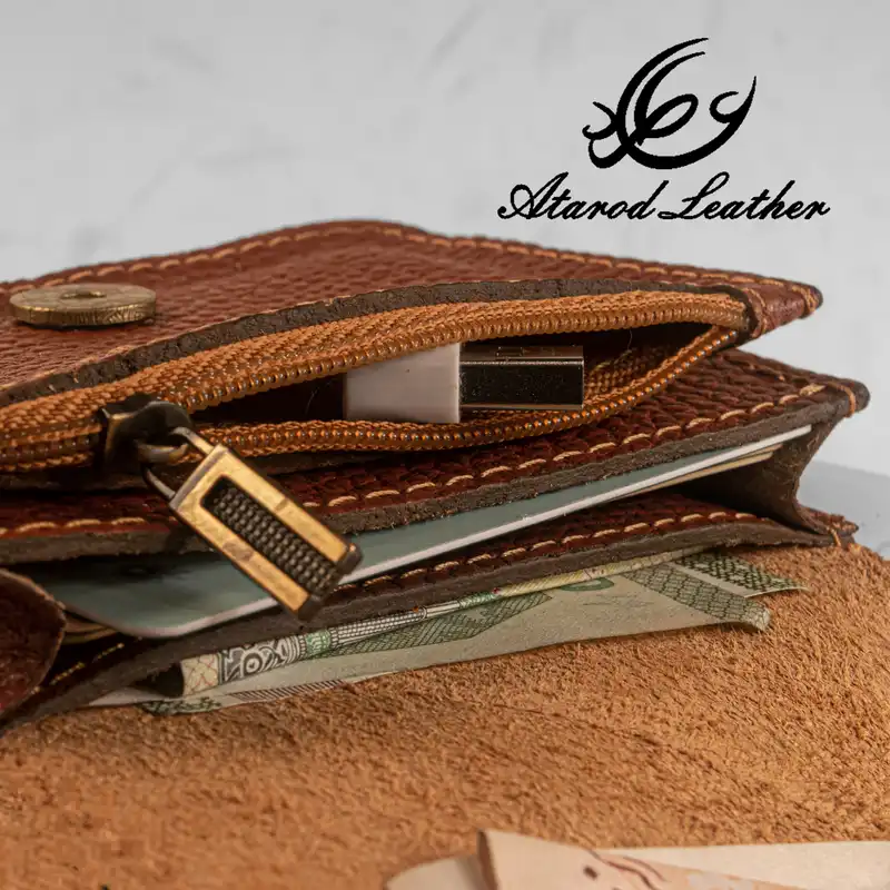 جاکارتی چرم عطارد مدل چرم طبیعی کد DPR36
