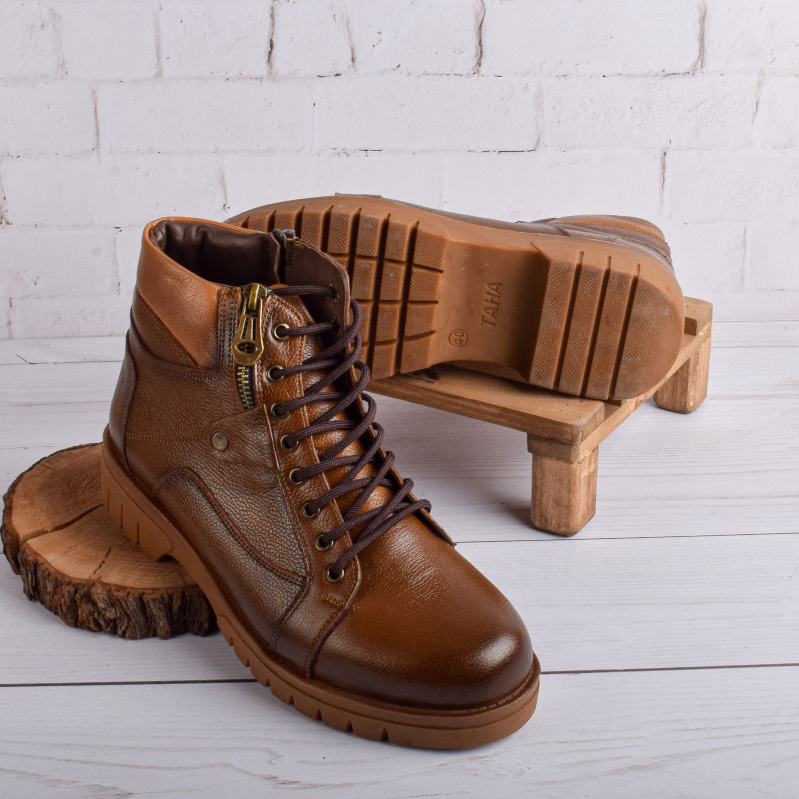 نیم بوت مردانه مدل بلنزا کد BR.1224 -  - 14