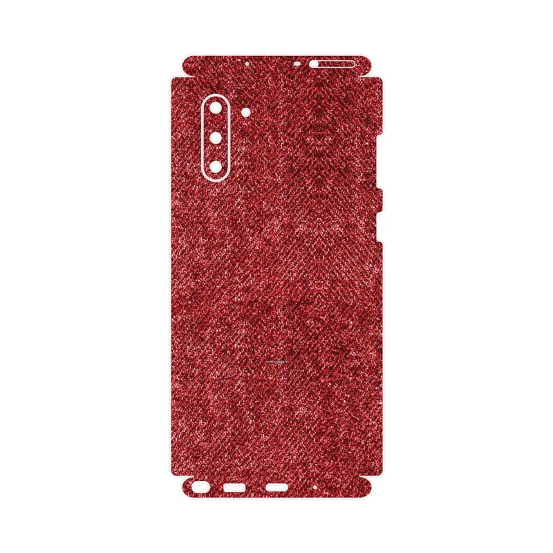 برچسب پوششی ماهوت مدل Fabric Texture 4-FullSkin مناسب برای گوشی موبایل سامسونگ Galaxy Note 10
