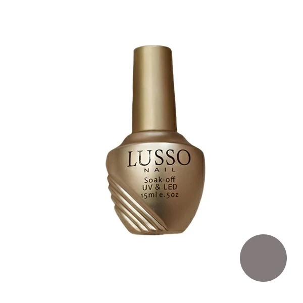 لاک ژل براق ناخن لوسو نیل شماره 104 رنگ طوسی