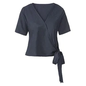 بلوز آستین کوتاه زنانه اسمارا مدل 18403620