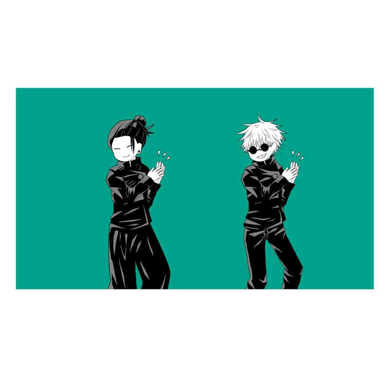 استیکر لپ تاپ و موبایل مدل انیمه طرح جوجوتسو کایسن سوگورو گتو jujutsu kaisen suguru geto کد 699