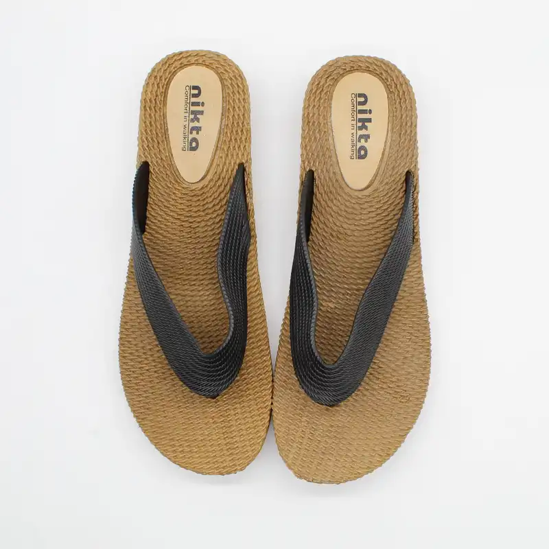 دمپایی لاانگشتی زنانه نیکتا مدل 012 BK