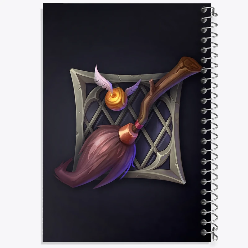 دفتر لیست خرید 50 برگ خندالو طرح هری پاتر (Harry Potter) کد F867
