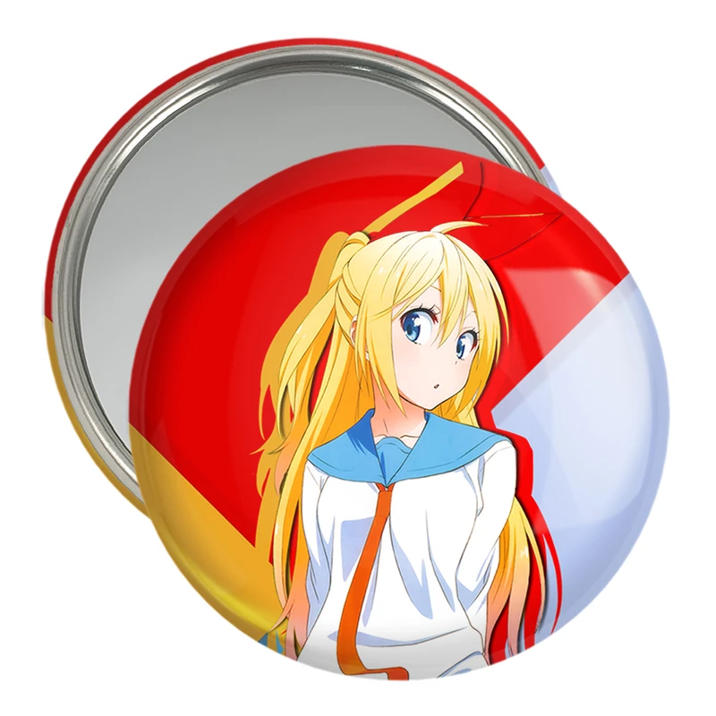 آینه جیبی خندالو مدل انیمه عشق دروغین  کد 17190