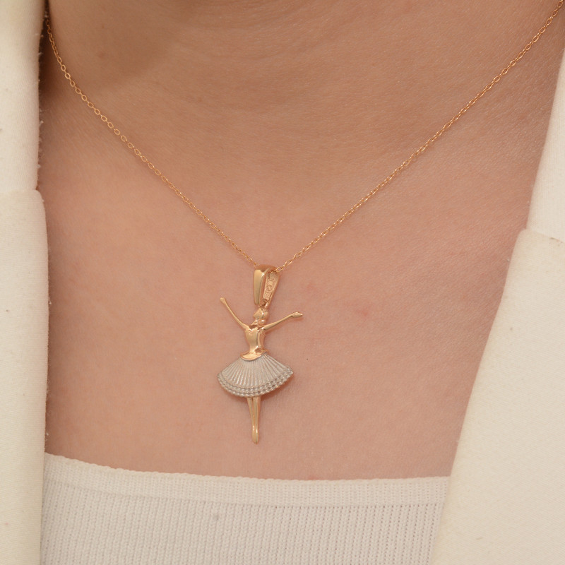 آویز گردنبند طلا 18 عیار زنانه طلای مستجابی کد 67