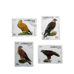 تمبر یادگاری مدل پرندگان کد c-954 مجموعه 4 عددی