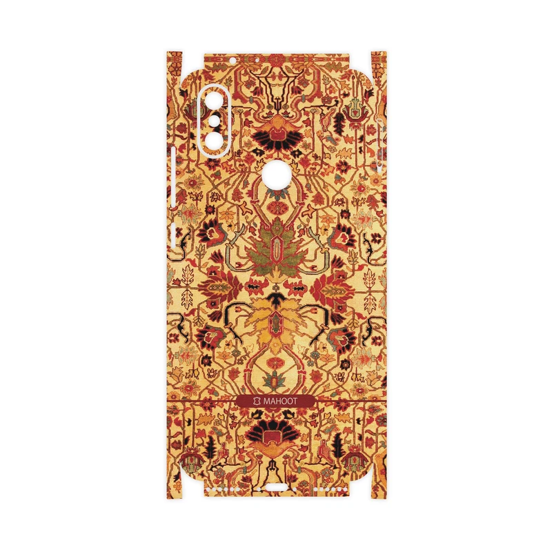 برچسب پوششی ماهوت مدل Persian-Carpet-Yellow-FullSkin مناسب برای گوشی موبایل شیائومی Mi 6X