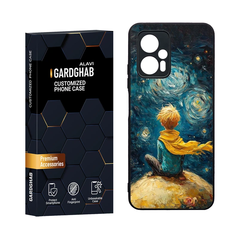 کاور گارد قاب مدل دورژله ای هنری مناسب برای گوشی موبایل شیائومی Poco X4 GT / Redmi Note 11t Pro 5G