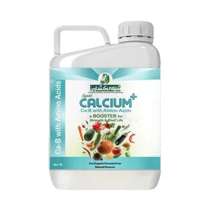 کود مایع CAB کلسیم‌بر غنی‌شده با آمینو اسید شیمی‌کشاورز کد sk107 حجم 5 لیتر