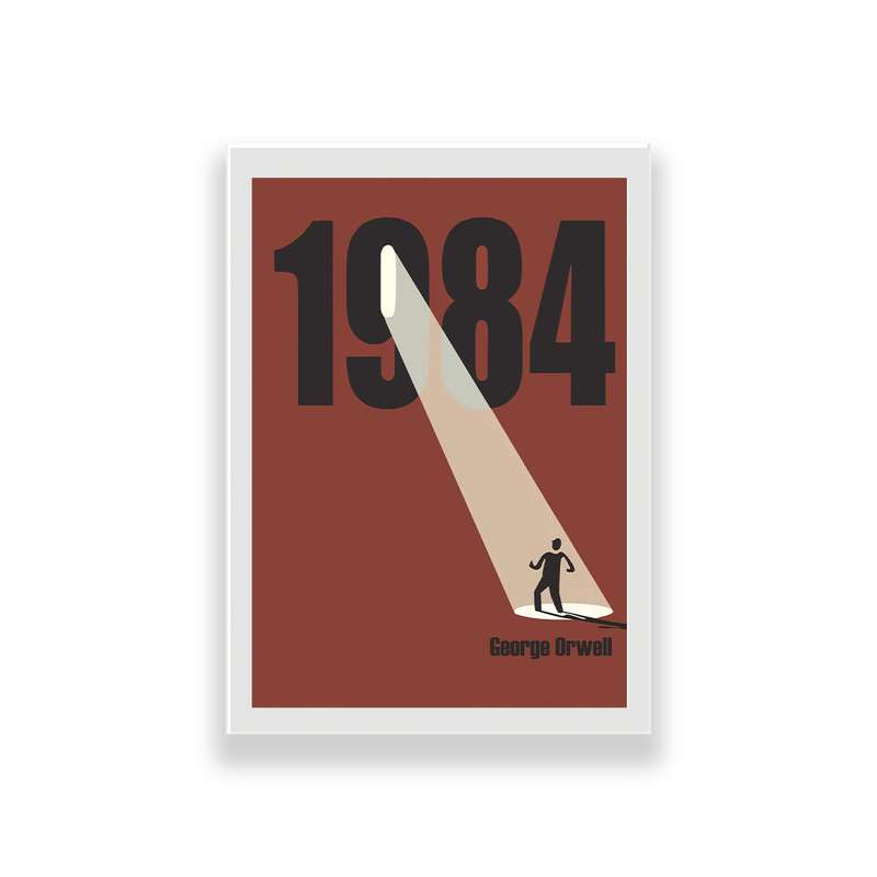 تابلو طرح کتاب 1984 جورج اورول تابلو طرح کتاب 1984 جورج اورول