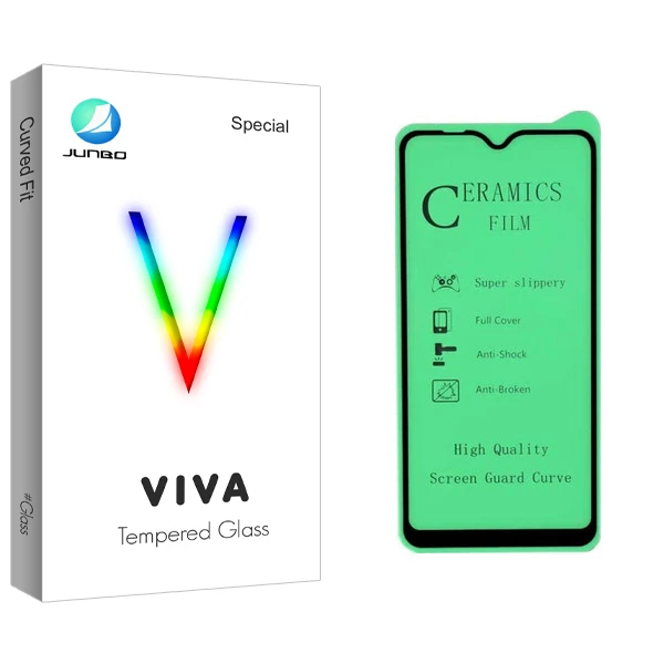 محافظ صفحه نمایش جانبو مدل Viva Glass مناسب برای گوشی موبایل سامسونگ Galaxy A20