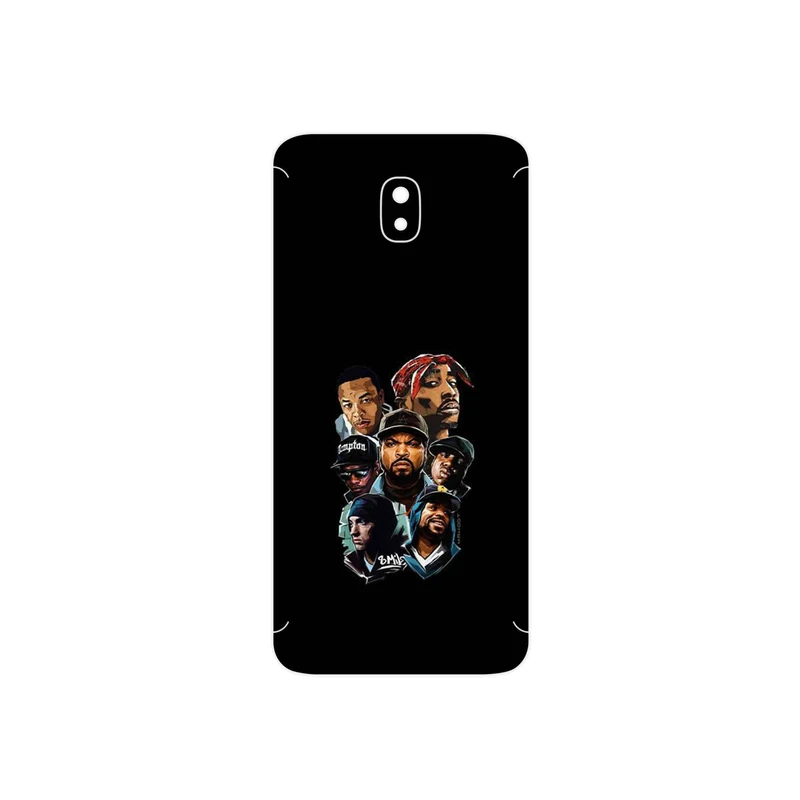 برچسب پوششی ماهوت مدل Great Rappers Digital Art مناسب برای گوشی موبایل سامسونگ Galaxy J7 Pro