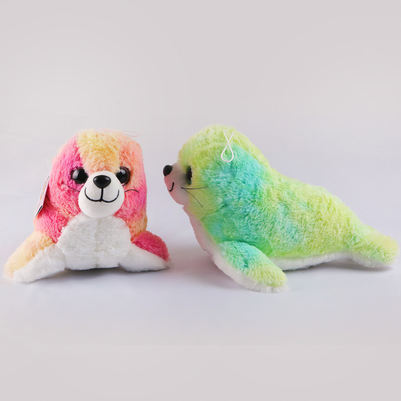 عروسک بی جی دالز مدل شیر دریایی کد BG 11531 طول 28 سانتی متر