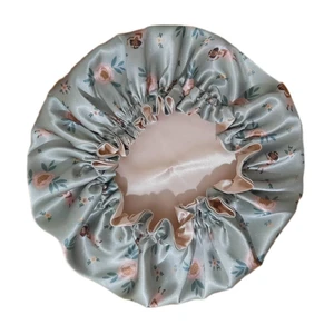 کلاه زنانه مدل ساتن ابریشم طرح فرشته