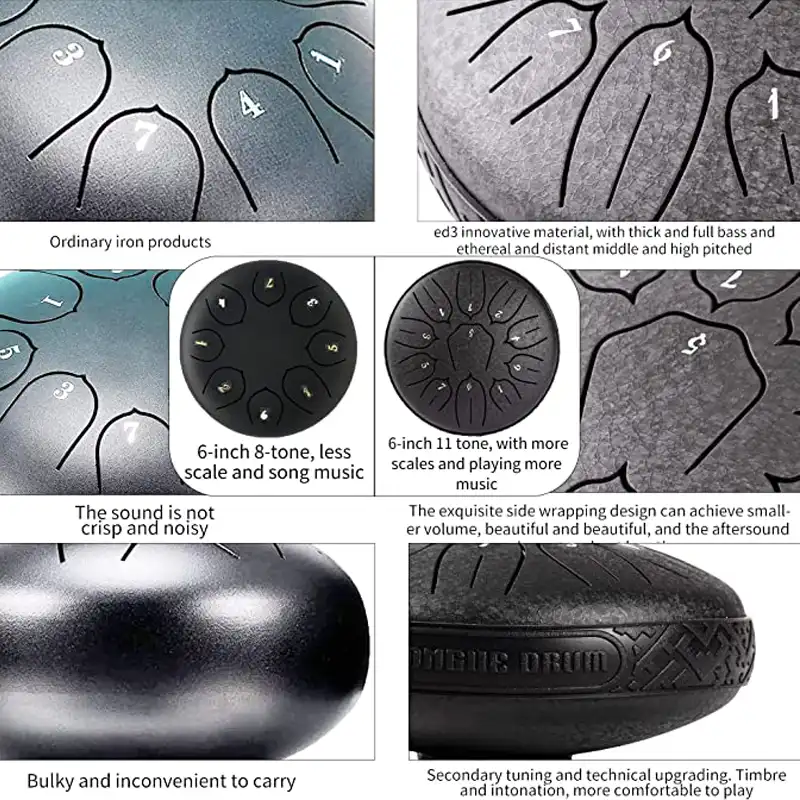 تانگ درام مدل 6IN BL