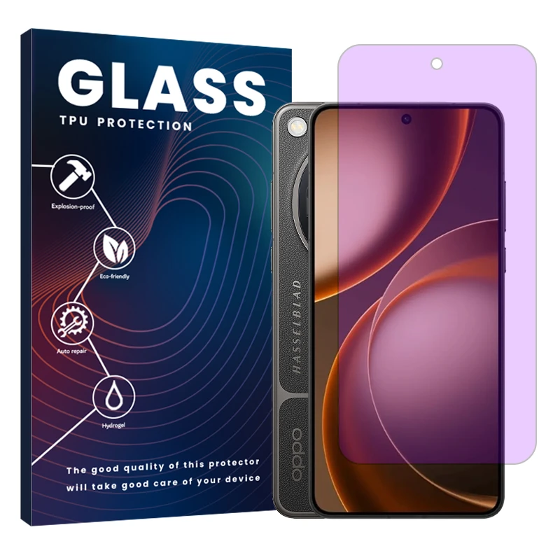 محافظ صفحه محافظ چشم گلس مدل هیدروژلی مناسب برای گوشی موبایل اوپو Find X9 Ultra 