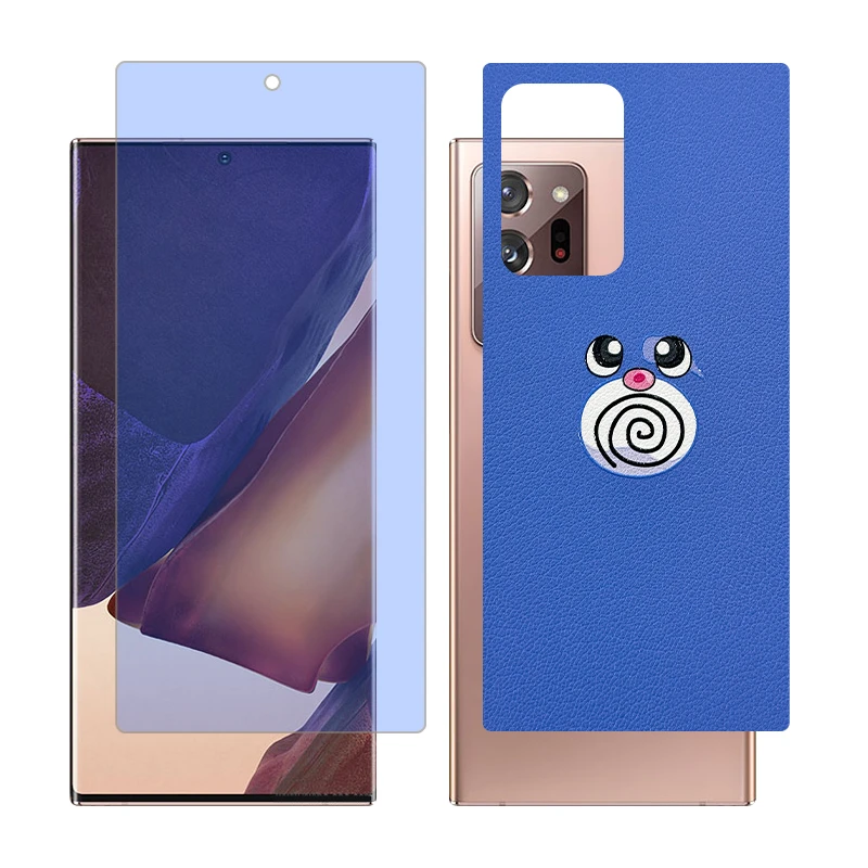 محافظ صفحه نمایش مات آنتی بلو گلس مدل Together مناسب برای گوشی موبایل سامسونگ Galaxy Note20 Ultra 5G به همراه برچسب پوششی پشت گوشی