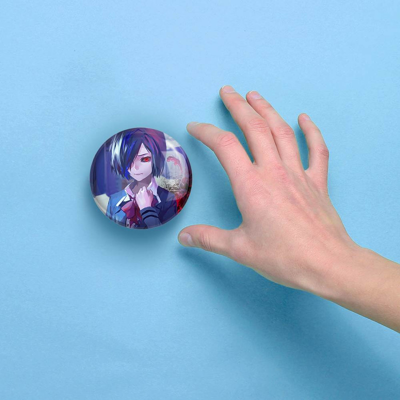 آینه جیبی خندالو مدل اوتا انیمه توکیو غول Tokyo Ghoul  کد 11875