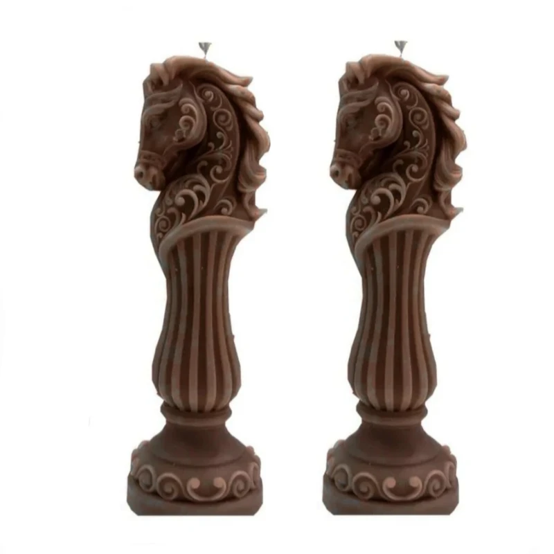 شمع دستساز مدل اسب لاریس مجموعه دو عددی 