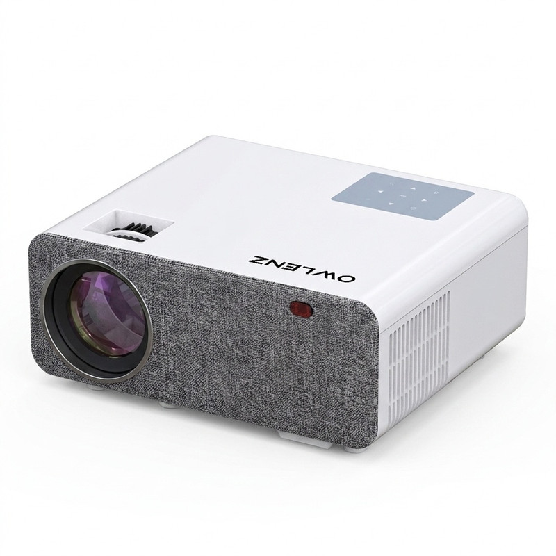 ویدئو پروژکتور النز مدل SD500 Smart Android به همراه پرده نمایش با رزولوشن 1920x1080|FHD