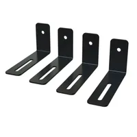 پایه نگهدارنده طبقه دیواری مدل artisans بسته 4 عددی 