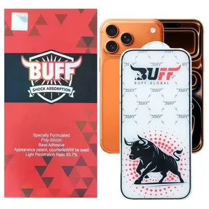 Buff Black Fighter Screen Protector for Apple iPhone 17 Pro Max