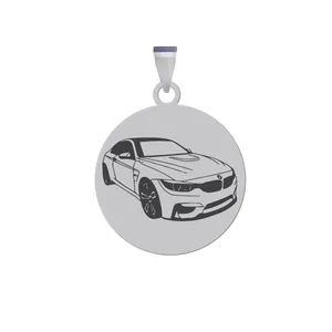 آویز گردنبند زنانه و مردانه هایکا مدل رخ ماشین کد ja.h 182