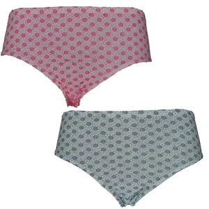 شورت زنانه مدل موجی کد 1418r بسته 2 عددی