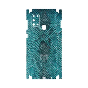 MAHOOT Blue Snake Skin-FullSkin Cover Sticker for Samsung Galaxy M31