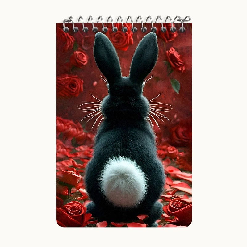 دفتر یادداشت 50 برگ خندالو طرح خرگوش کد F9891