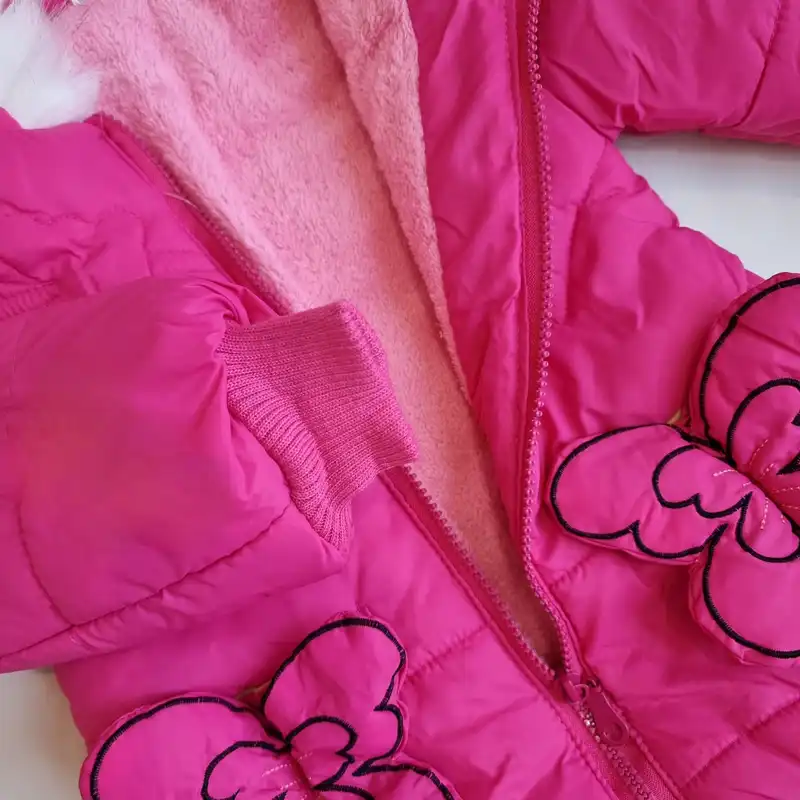 کاپشن دخترانه مدل پروانه