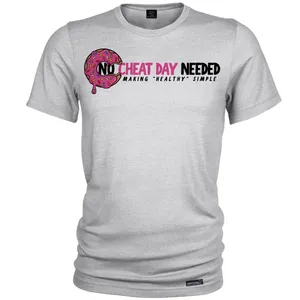 تی شرت آستین کوتاه مردانه 27 مدل No Cheat Day Needed کد MH1191