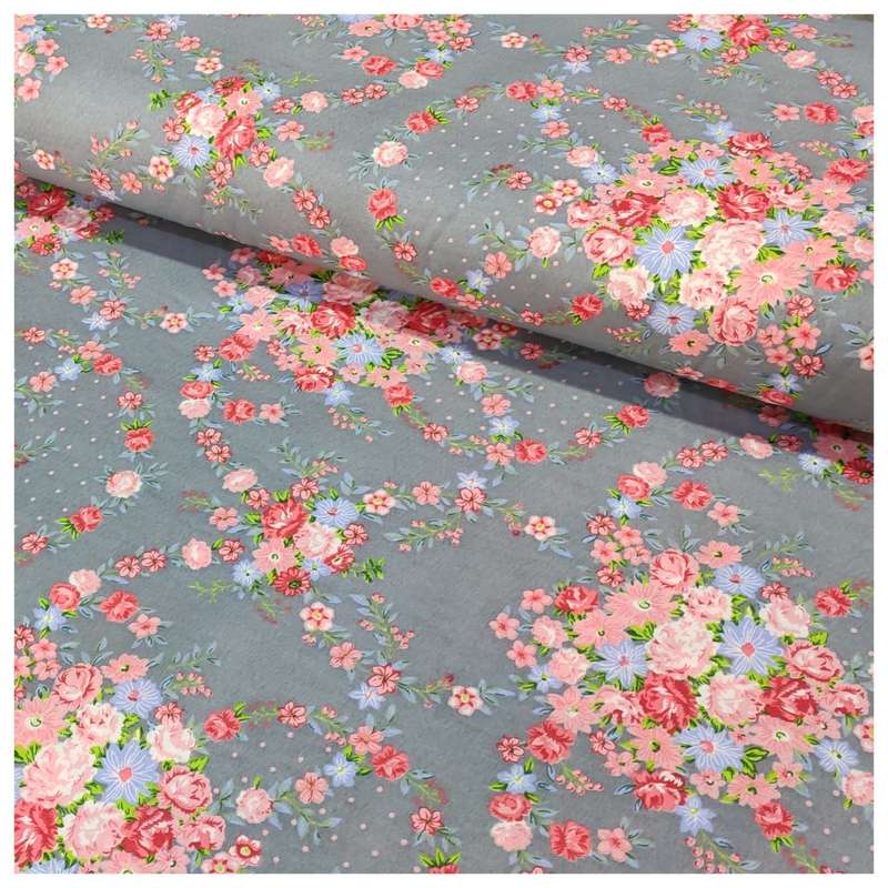 پارچه ملحفه مدل گلدار ریز