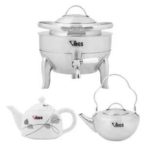 ست کتری و قوری ام جی اس مدل Matt Finishing کد 1605