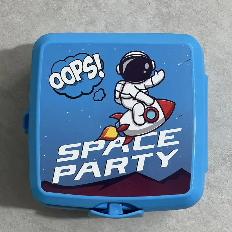 ظرف غذا کودک هوبی لایف طرح فضانورد