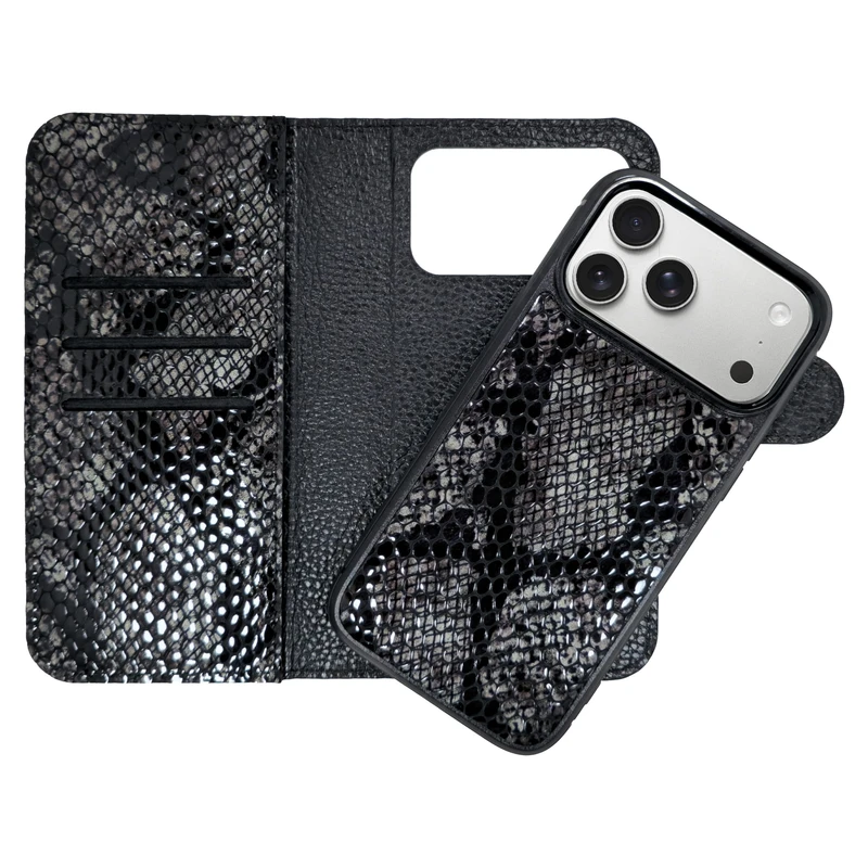 کیف کلاسوری صنایع چرم پیری مدل PL05 مناسب برای گوشی موبایل اپل iphone 17 Pro Max