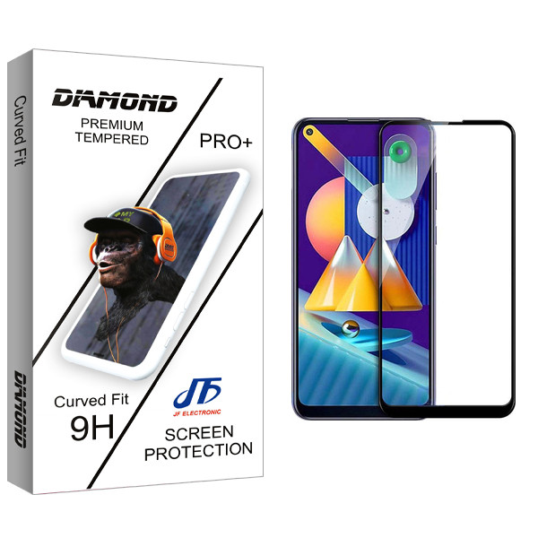 محافظ صفحه نمایش سرامیکی جی اف مدل Diamond Glass مناسب برای گوشی موبایل سامسونگ Galaxy M11